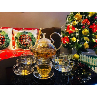 Bộ ấm trà thuỷ tinh