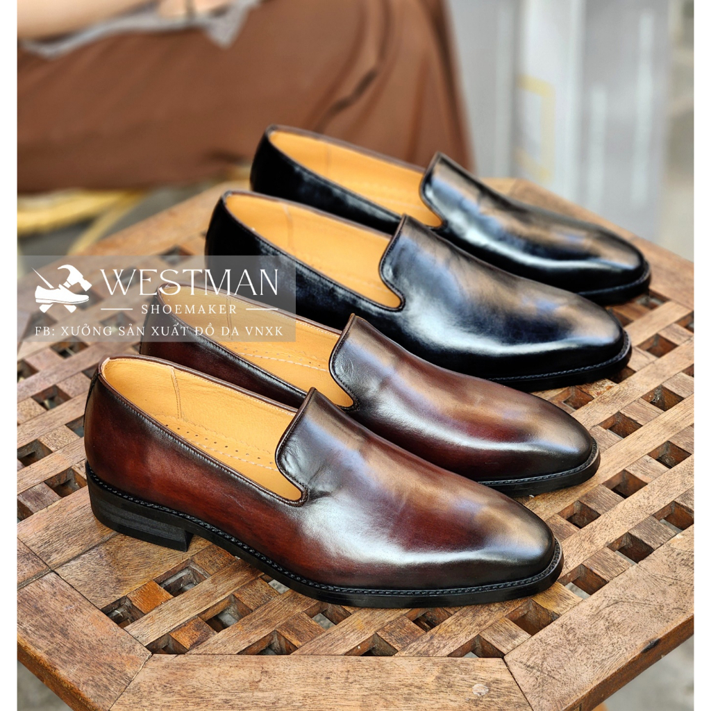 Giày Lười Da Nam Loafer Westman W069