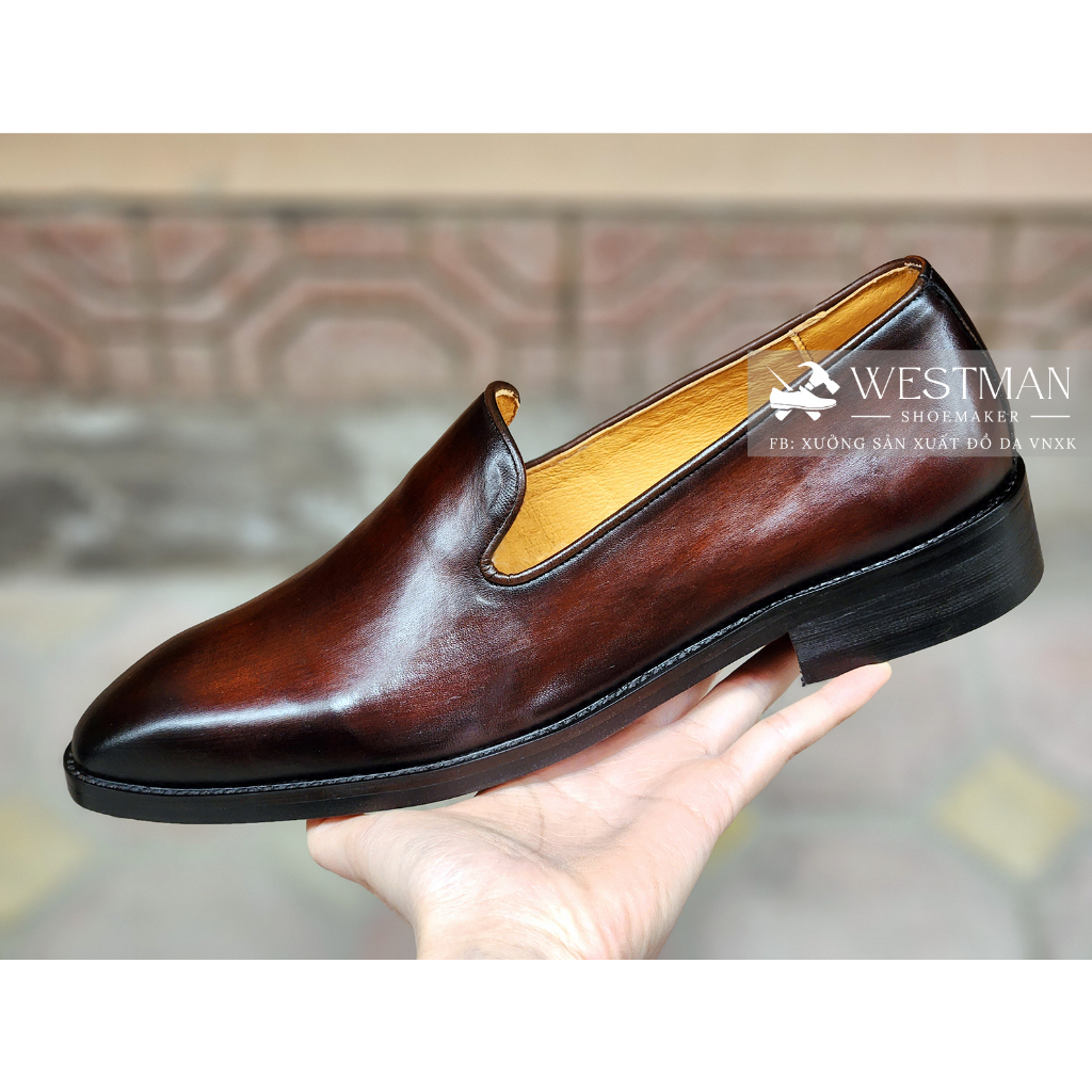Giày Lười Da Nam Loafer Westman W069