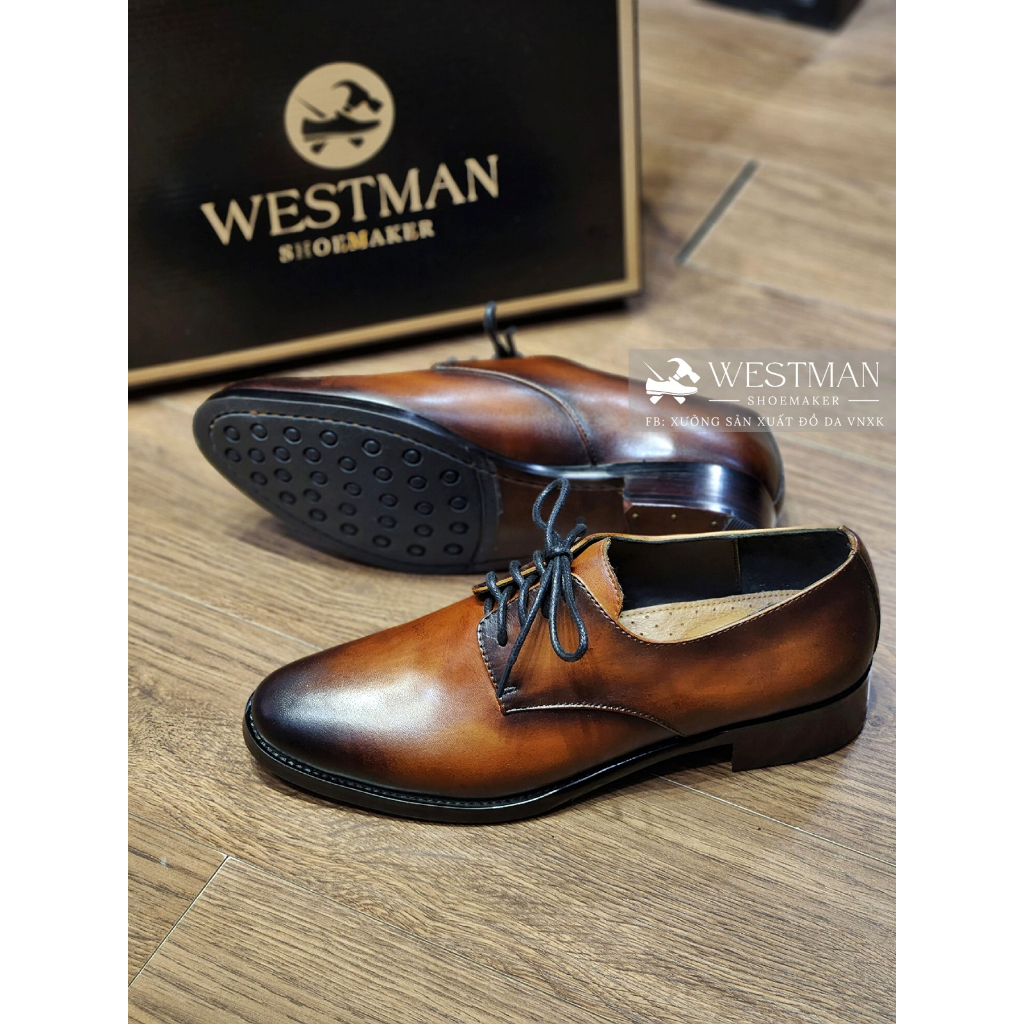 Giày Da Nam Derby Westman W0016HM