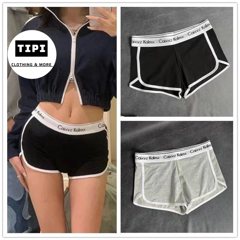 Quần short đùi cotton lưng cao co dãn C2-13 | BigBuy360 - bigbuy360.vn