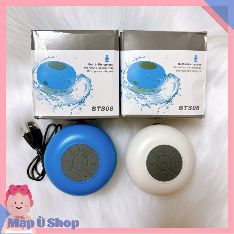 Loa mini không dây kết nối Bluetooth chống nước BTS-06
