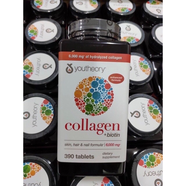 Collagen 390 viên collagen Youtheory Advanced Type 1,2&3, giúp làm đẹp da, móng chắc khỏe, tóc óng mượt | BigBuy360 - bigbuy360.vn