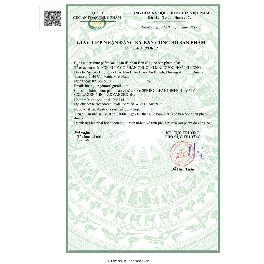 Viên uống Collagen 6 in 1 Spring Leaf Inner Beauty, Viên uống Collagen 6 in 1 Springleaf, chống lão hóa đẹp da | BigBuy360 - bigbuy360.vn