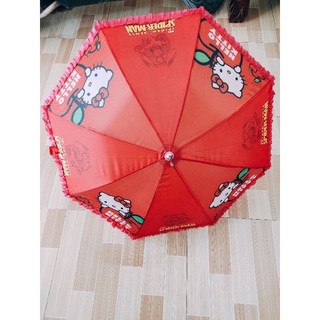 Ô dù cầm tay cho bé gái Hello Kitty
