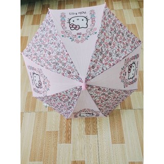 Ô dù cầm tay cho bé gái Hello Kitty