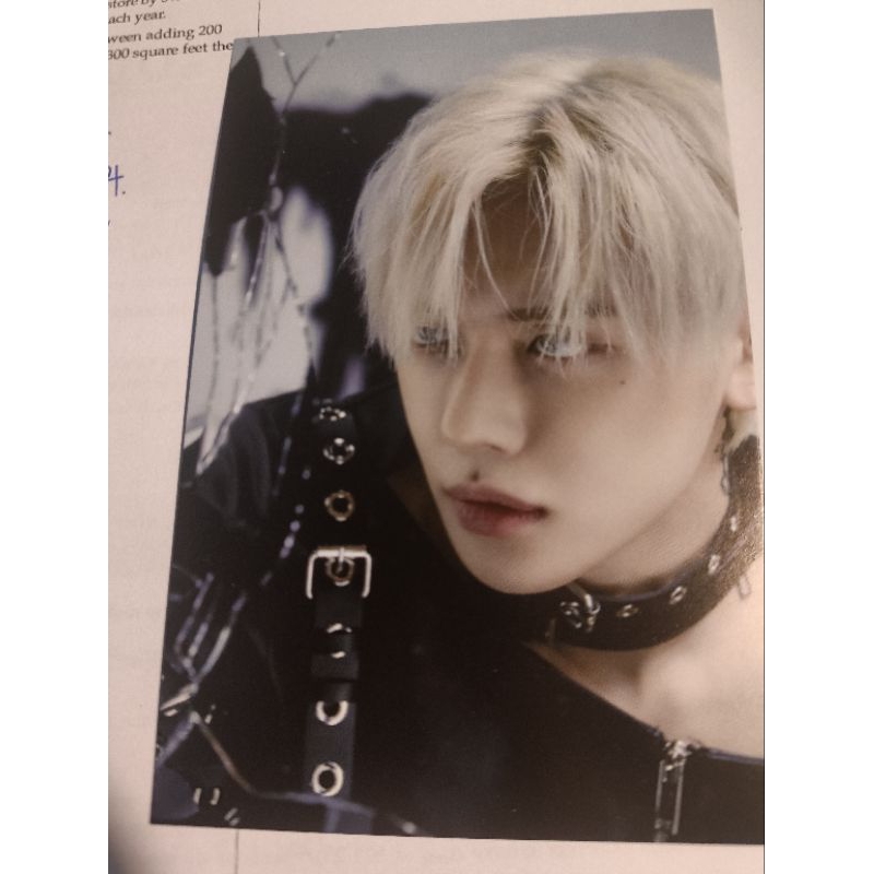 Postcard yeonjun txt thursday child album postcard official