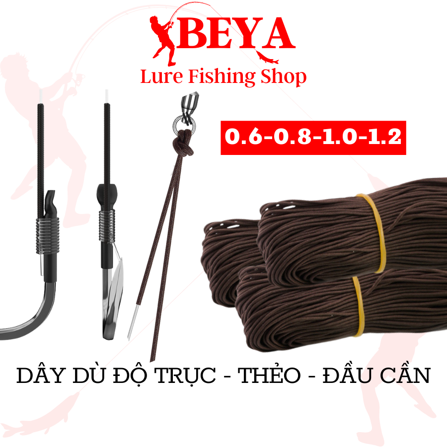 Dây dù rỗng buộc độ trục thẻo săn hàng BEYA FISHING dây dù rỗng gia cố độ trục thẻo lưỡi chống nổ thẻo câu đài