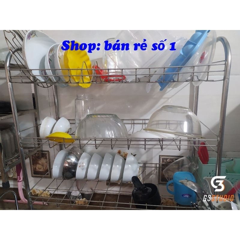 Trạn bát, kệ bát inox treo tường sáng bóng bền bỉ theo thời gian