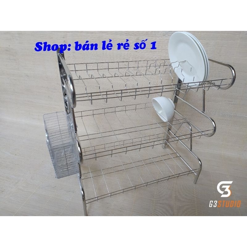 Trạn bát, kệ bát inox treo tường sáng bóng bền bỉ theo thời gian