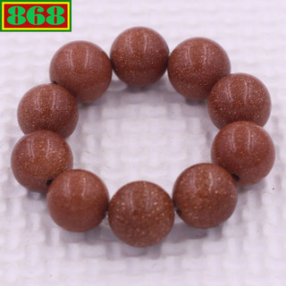 Vòng chuỗi đeo tay đá kim sa, từ 6 ly đến 16 ly, 108 hạt, vòng tay chuỗi hạt, vòng tay hạt chuỗi