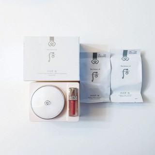 Phấn nước whoo trắng radiant white moisture cushion foundation