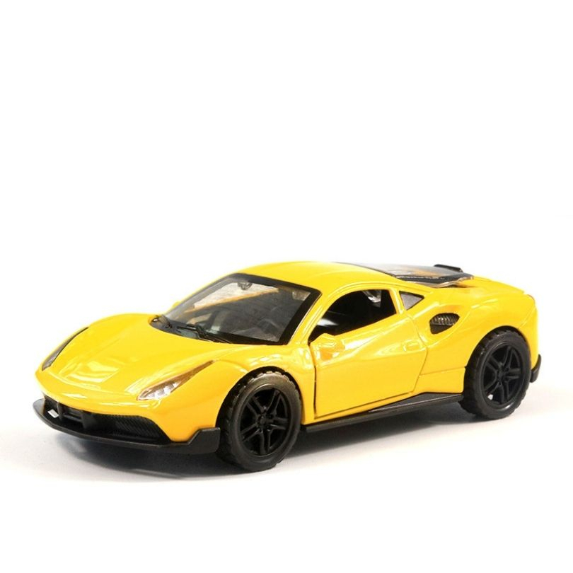Xe ô tô Ferrari mô hình hợp kim chạy đà quà tặng đồ chơi trưng bày LAHAKIDS