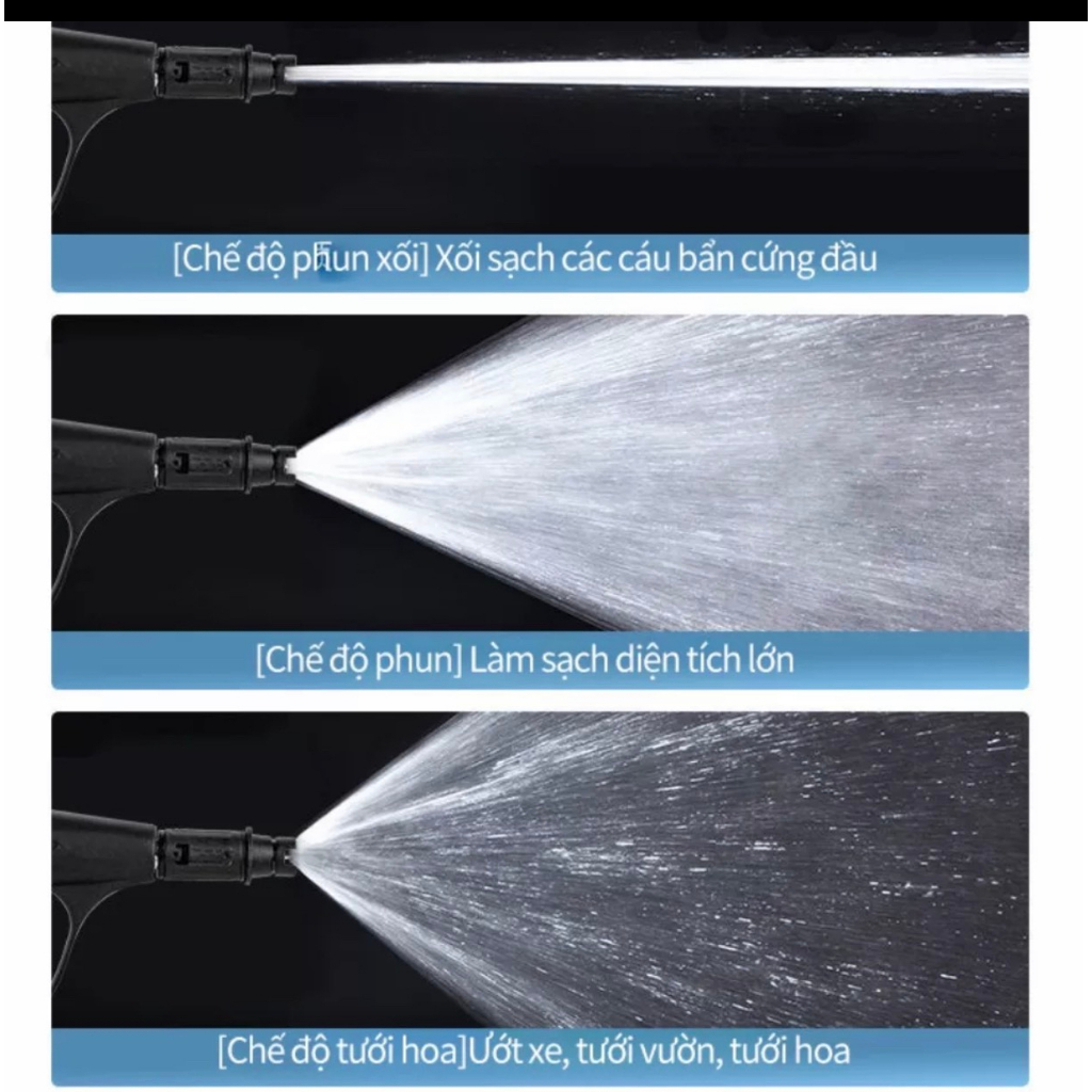 Máy rửa xe S6 giá rẻ Model 2021 Có mã QR CODE