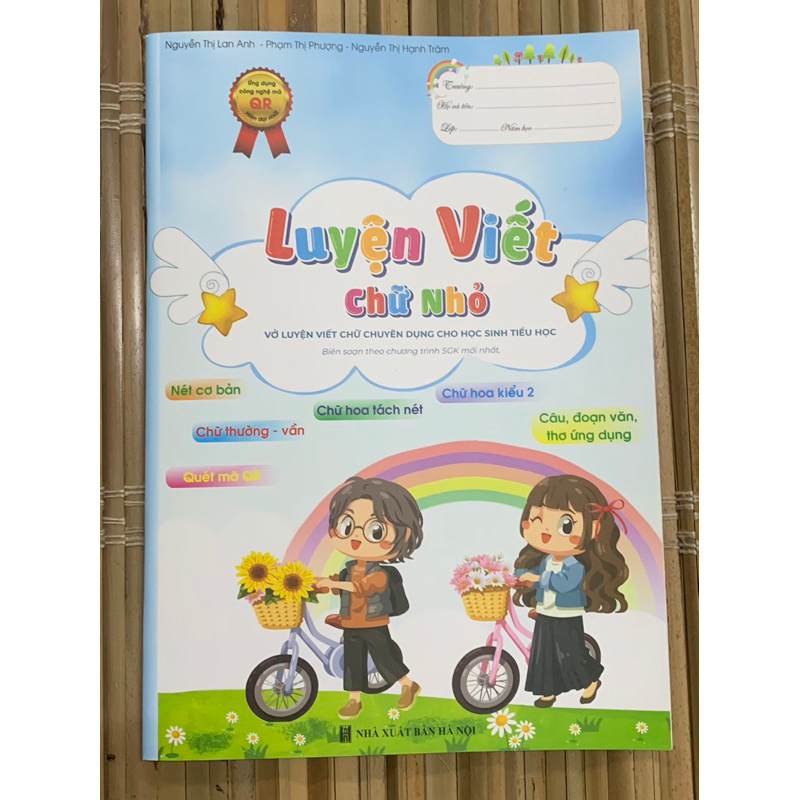 Vở luyện chữ cỡ nhỏ 1 ôly