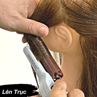Lược uốn tóc đa năng lên trục hỗ trợ kẹp( bộ 2 cây)