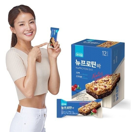 Bánh Mymeal Nu Protein Bar Daesang Wellife 21g- K2V Shop