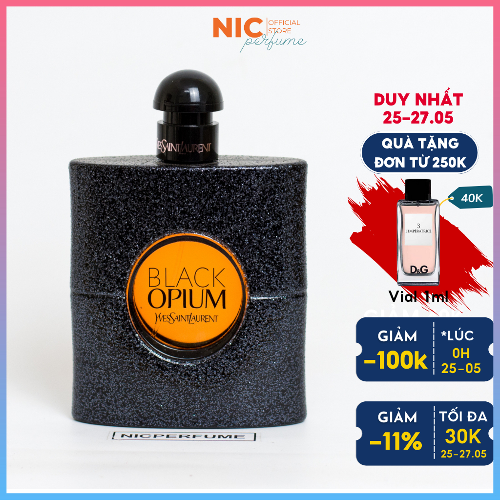 10ml YSL Black Opium | Nước hoa nữ Yves Saint Laurent