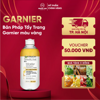 Bản Pháp Tẩy Trang Garnier màu vàng