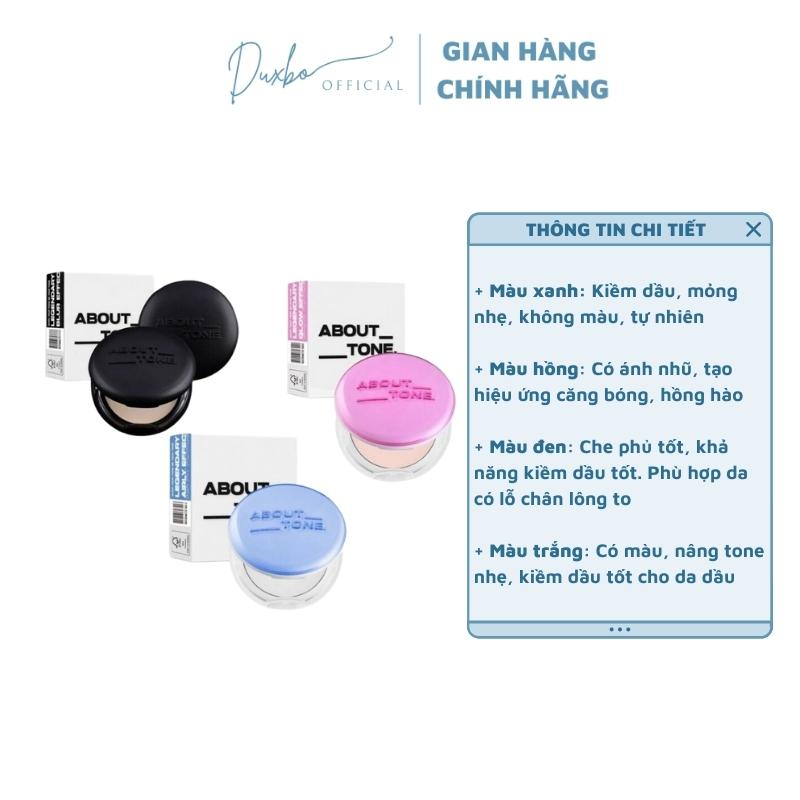 [Mẫu Mới] Phấn Phủ Eglips  About Tone Powder Pact Siêu Mịn, Kiềm Dầu, Che Phủ Tốt 9g - DUXBO