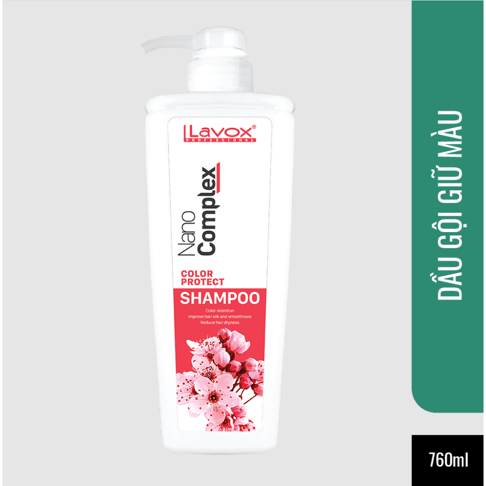 Dầu Gội Giữ Màu Lavox Nanocomplex - Hương Sakura