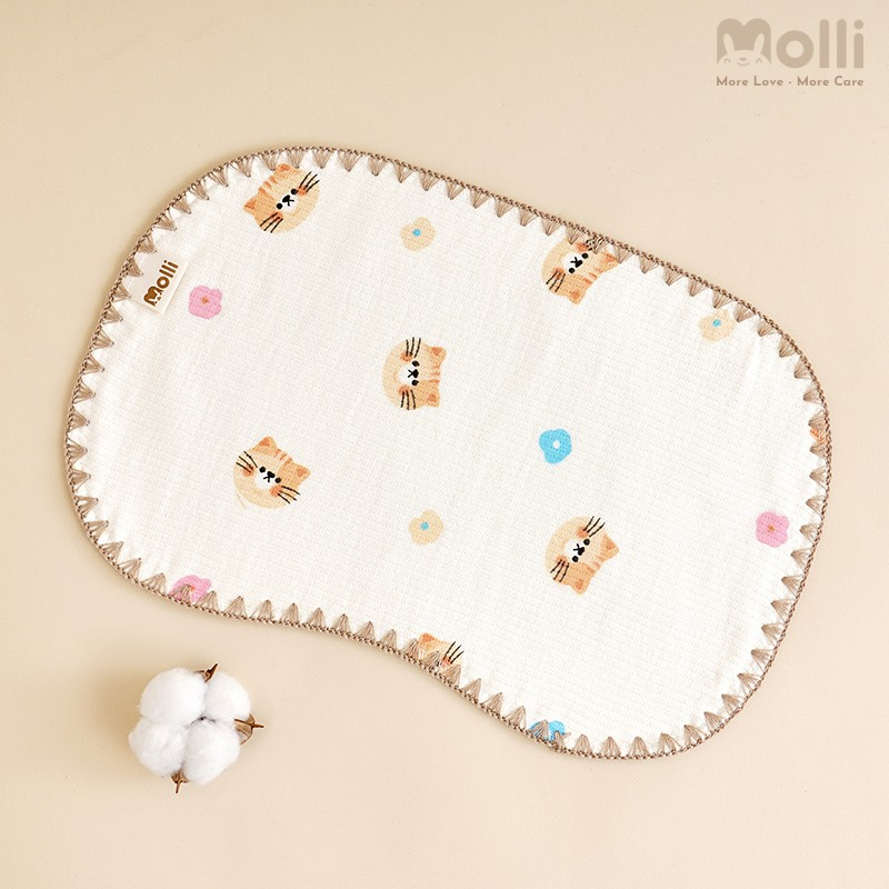 Gối xô 6 lớp Molli cho bé sơ sinh