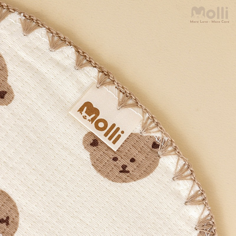Gối xô 6 lớp Molli cho bé sơ sinh
