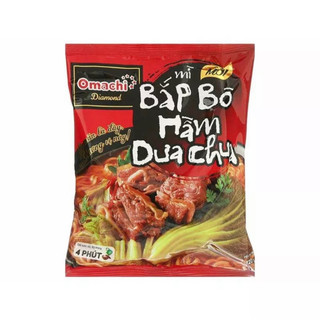 Mì bò Omachi nấu dưa 102 (giao sp bao bì mới)