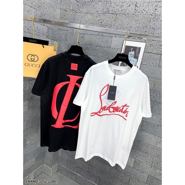 Áo Thun LC Nam Nữ Hai Màu Đen Trắng Siêu Cấp Chất Liệu Cotton Co Dãn Form Unisex Siêu Đẹp Hot 2023 | BigBuy360 - bigbuy360.vn