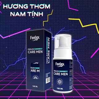 Bọt vệ sinh nam giới Feelex Care Men dung dịch tạo bọt 100ml