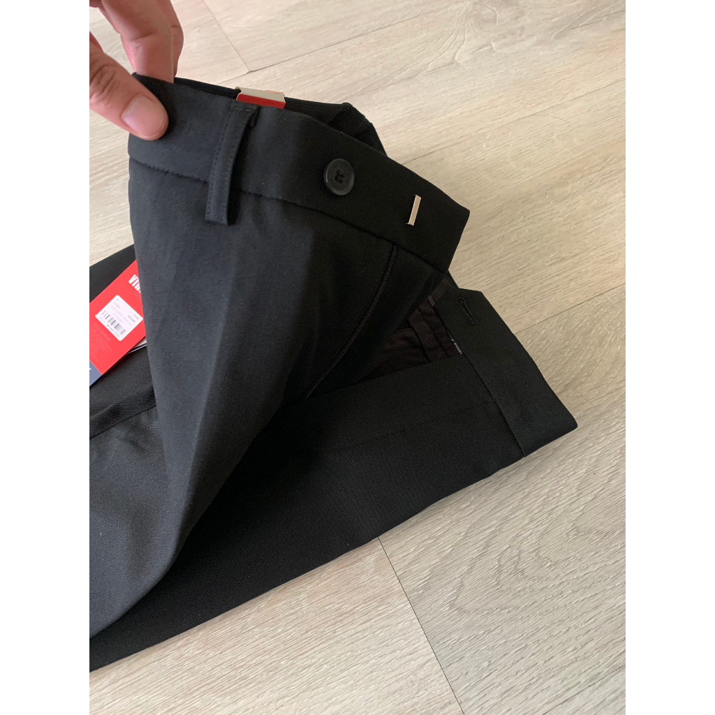 Quần Tây Thời Trang Dáng Trẻ Vĩnh Tiến Màu Đen