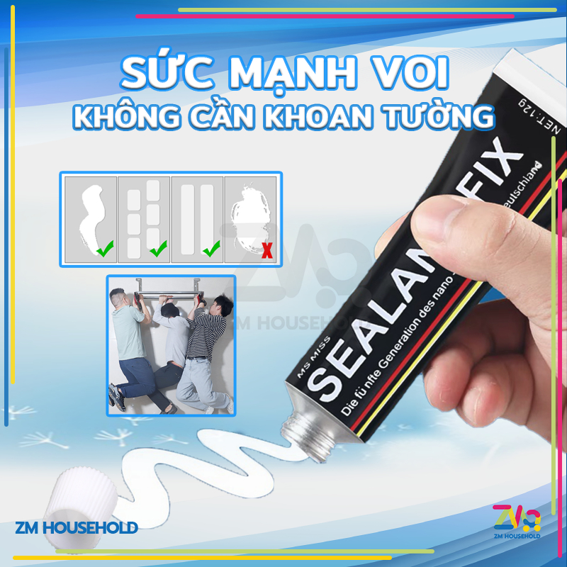 Tuýp Keo Dán Đa Năng keo dán giày dép siêu chắc keo đa năng dán mọi bề mặt