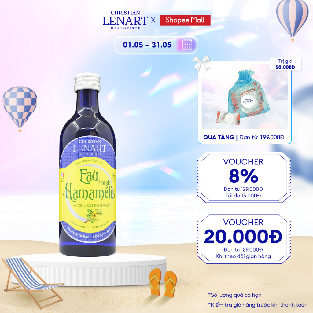 Nước Cân Bằng Phục Hồi Tổn Thương Da Tinh Chất Hoa Kim Mai CHRISTIAN LENART - 200ml