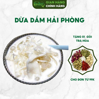 Set Chè Dừa Dầm Hải Phòng ISITO - Set Nguyên Liệu Nấu Chè Dừa Dầm Hải Phòng 15 20 Chén