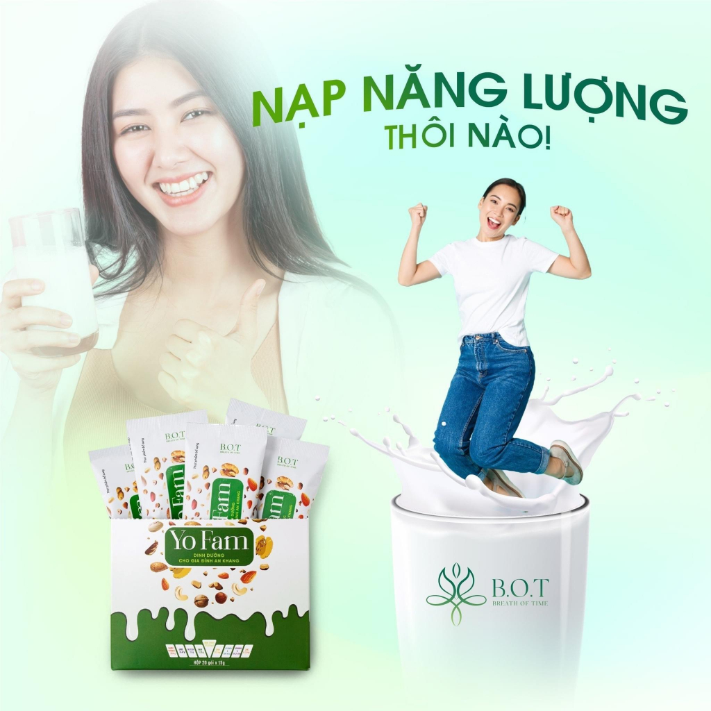 Sữa Hạt Dinh Dưỡng Yo Fam Chính Hãng Của BOT