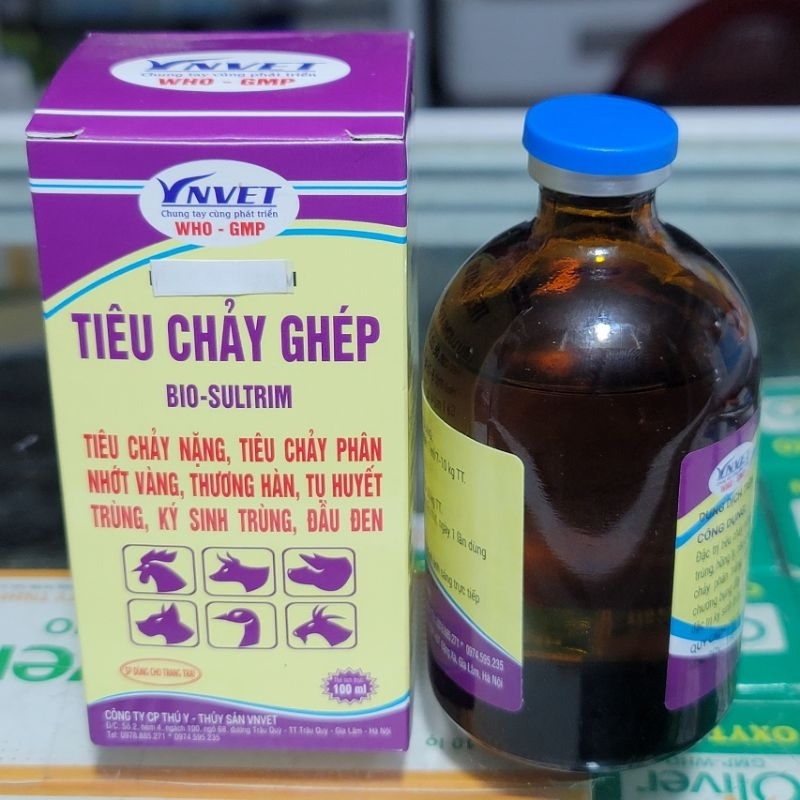 Chai Tiêu Chảy Ghép chuyên dùng cho thú cưng