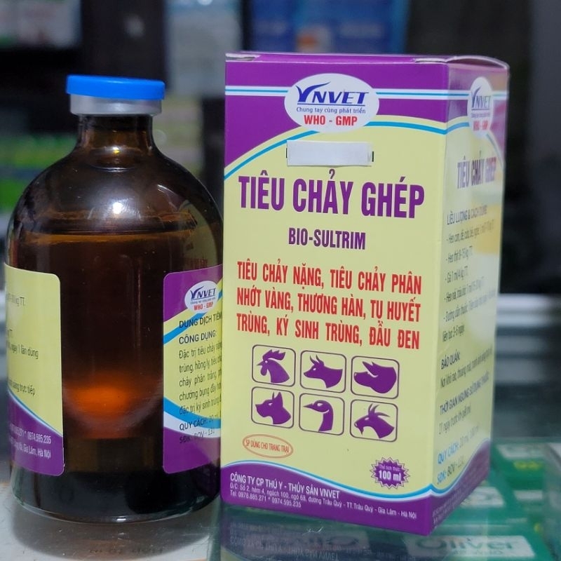 Chai Tiêu Chảy Ghép chuyên dùng cho thú cưng