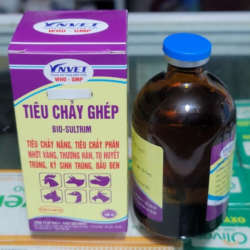 Chai Tiêu Chảy Ghép chuyên dùng cho thú cưng
