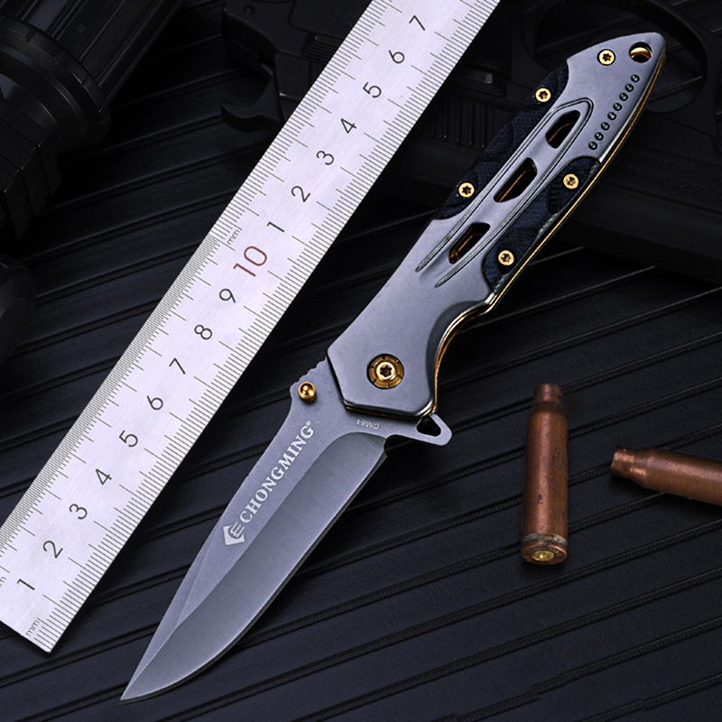 [V2]Dao Gấp Gọt Hoa Quả Đa Năng, Chống Gỉ Sét, Phụ kiện văn phòng phẩm, Đi Dã Ngoại Cực Tốt