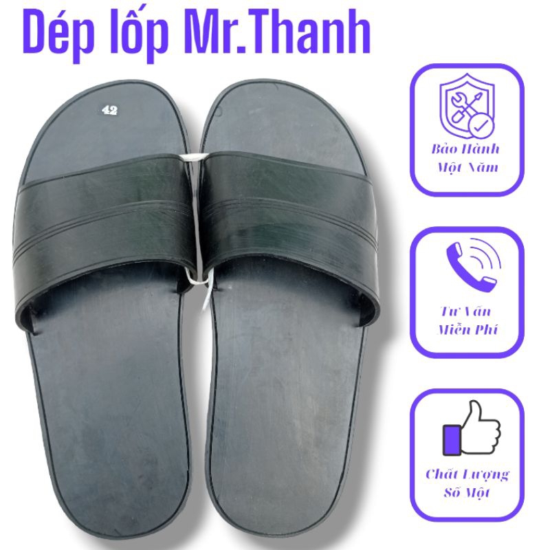 Dép lốp cao su một quai ngang