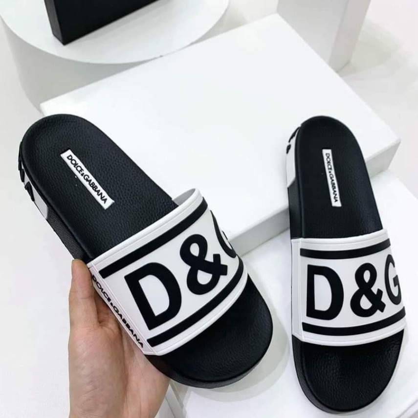 Dép Nam D&G Chữ Nổi Đế Cao Su Cao Cấp Hottrend mẫu hot của năm 2023