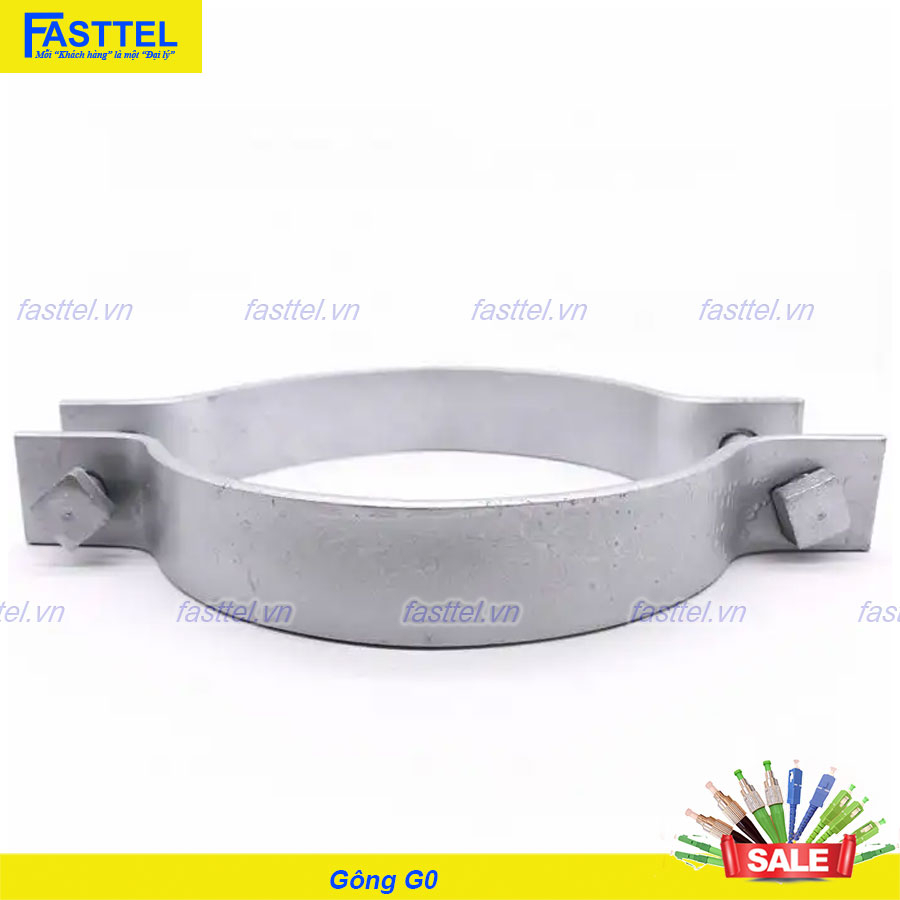 Gông treo Cáp quang G0 cho cột tròn