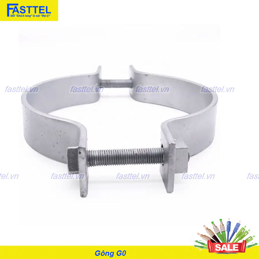 Gông treo Cáp quang G0 cho cột tròn