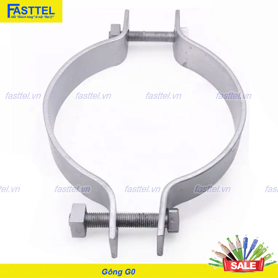 Gông treo Cáp quang G0 cho cột tròn