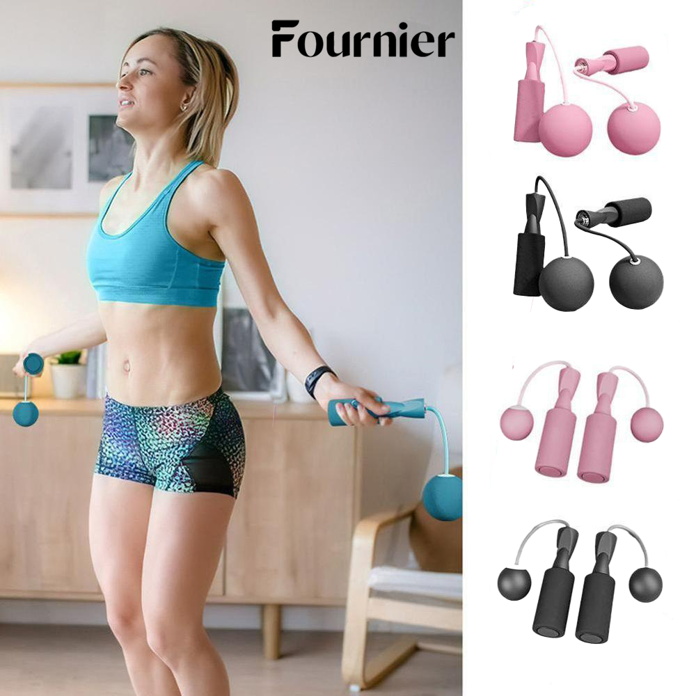 Dây nhảy thể lực đàn hồi không dây có bóng dây nhảy tập gym thể dục giảm cân