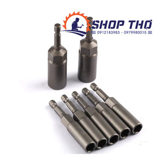 Đầu bắn bulong tuýp dài - chuôi máy bắn vít từ 6-17mm