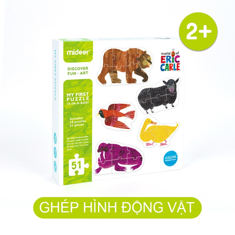 Ghép hình động vật ( bộ gồm 10 con vật)