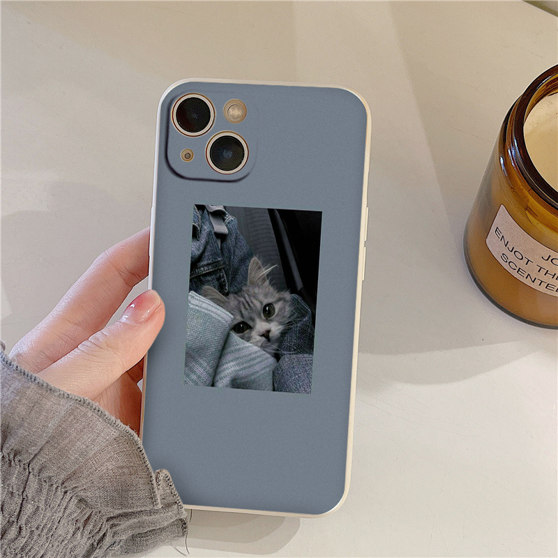 Ốp chống sốc iphone hình mèo dễ thương BVC 6/6s/7/8/X/XS/11/12/13/14 Pro Plus Max eh2135