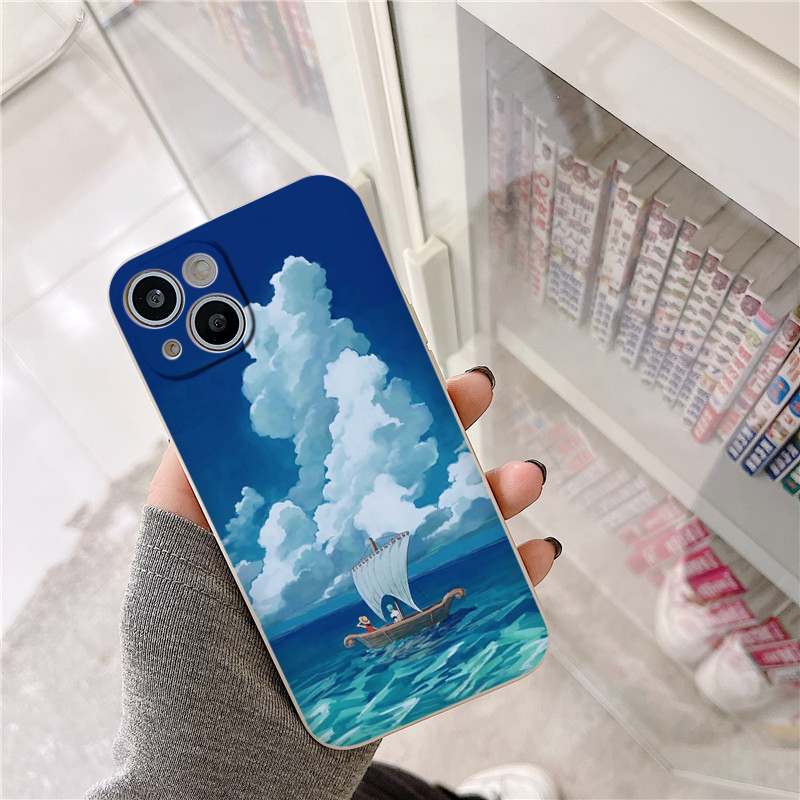 Ốp lưng Iphone khởi đầu của tứ hoàng Mũ rơm cho iphone 6/7/8Plus X XS xr xsmax 11/12/13/14pro prm eh2136