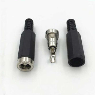 [10 cái] Jack Nguồn DC 5.5x2.1mm hàn dây (cái)